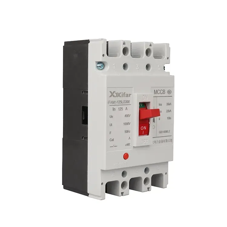 3p 100a Mccb مولڈ کیس سرکٹ بریکر 400v