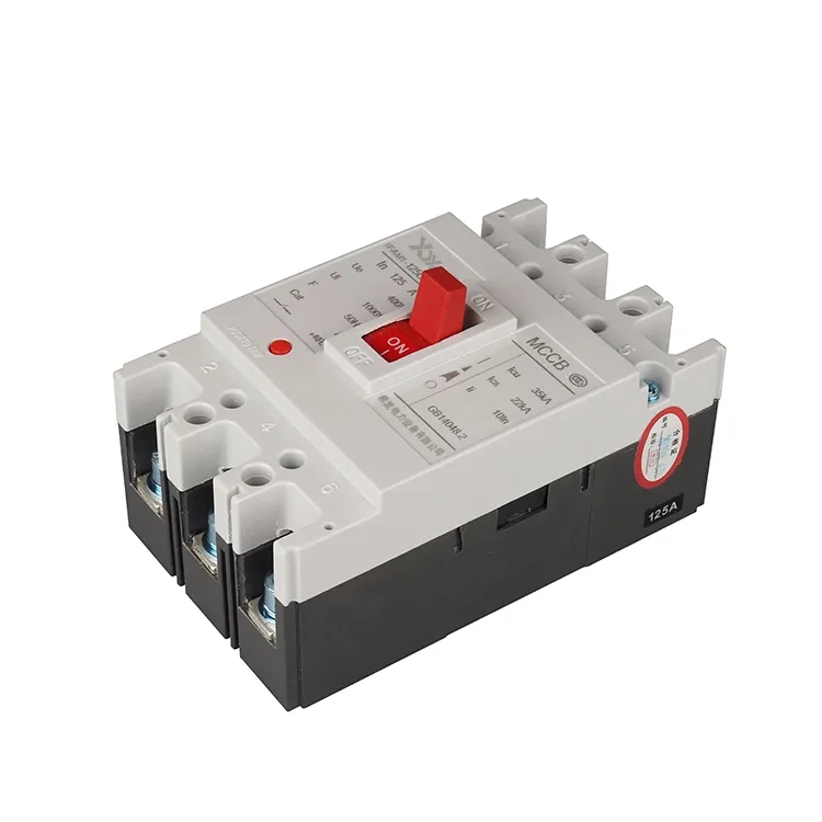 3p 100a Mccb مولڈ کیس سرکٹ بریکر 400v