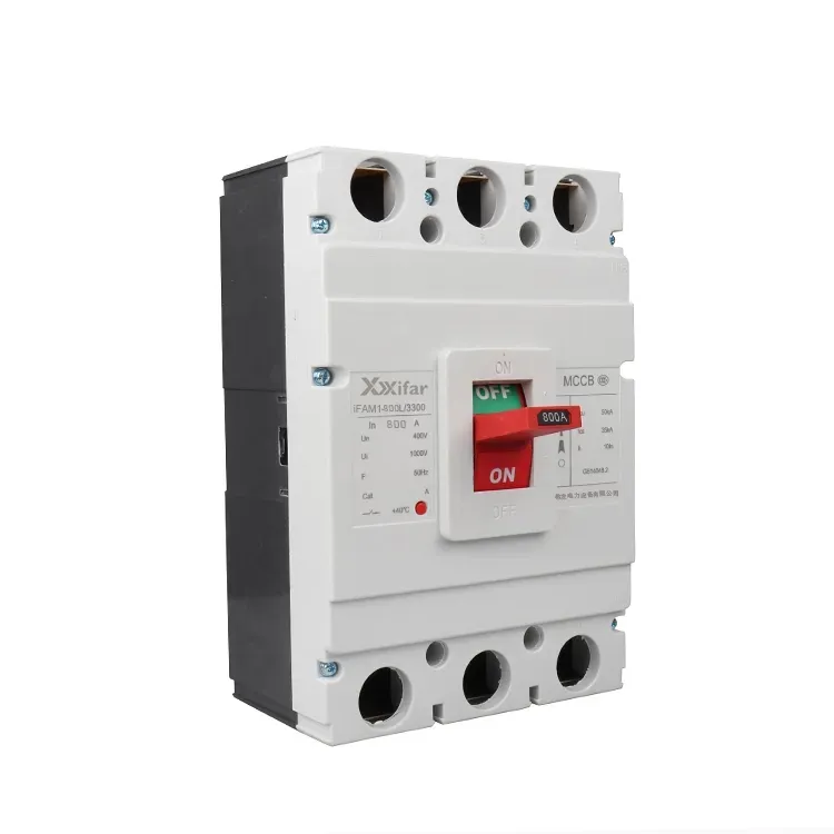 800 Amp 4pole الیکٹرک Mccb مولڈڈ کیس سرکٹ بریک