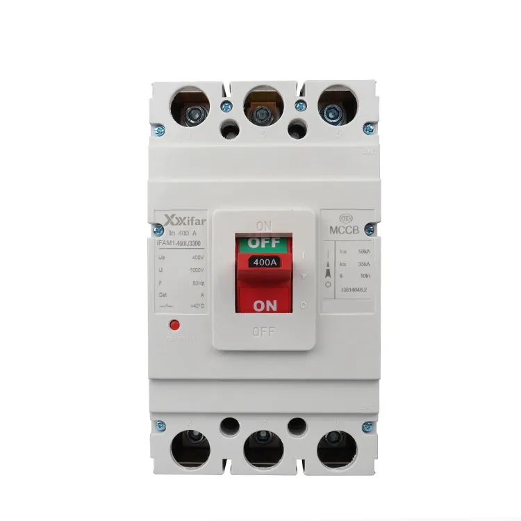 الیکٹریکل میں DC 250a 4p مولڈڈ کیس سرکٹ بریکر Mccb