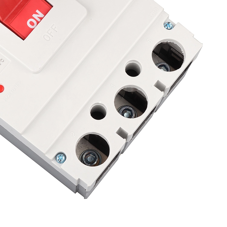 الیکٹریکل میں DC 250a 4p مولڈڈ کیس سرکٹ بریکر Mccb